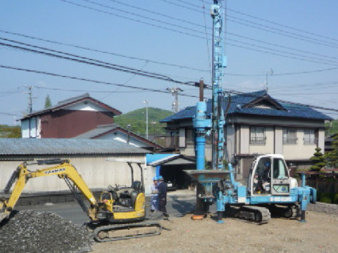 地盤補強工事